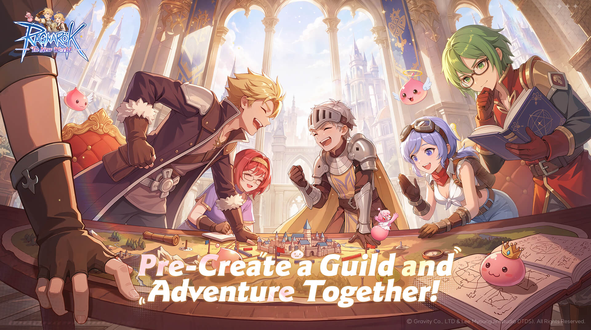 1st Open-World RO！Ragnarok: The New World - Pre-Register Now！